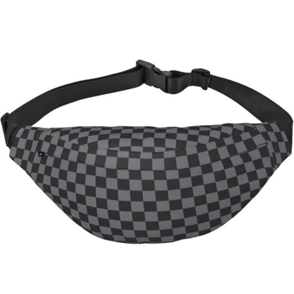 Unisex NWT Fanny bag blue for travel, hiking & gym. Adjustable straps art class